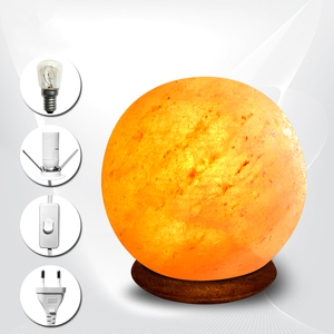 Lampe de sel rose de l'Himalaya artisanale de qualité supérieure, brute et raffinée, pour la purification de l'air, la relaxation et l'ambiance esthétique, emballée en sac - Product Image 2