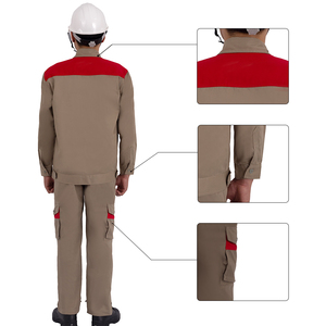 กางเกงทำงานหนักสำหรับใช้ในอุตสาหกรรมเครื่องแบบ OEM กันรอยยับ - Product Image 2