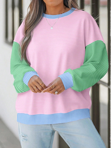 เสื้อสเวตเตอร์แบบสวมหัวของผู้หญิงเสื้อกันหนาวถักวาฟเฟิลวาฟเฟิลสีพื้นสไตล์มุกกำหนดเอง - Product Image 3