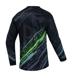 เสื้อมอเตอร์ครอสสำหรับผู้ชายเสื้อกีฬาหนังแท้กันน้ำสีล้วนขนาด XL ย้อมสีแบบกำหนดเองชื่อทีมแข่ง - Product Image 2