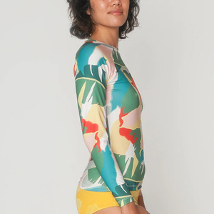 2025 nuevo diseño Shots manga camisa de compresión para mujer mejor Premium última calidad personalizar Logo mujer camisa de compresión - Product Image 5