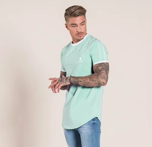 Camisetas de Hombre al por Mayor de Alta Calidad, Personalizadas con Impresión Gráfica, Hombros Caídos, Corte Regular, 100% Algodón, Transpirables, Ecológicas, 320g - Product Image 6