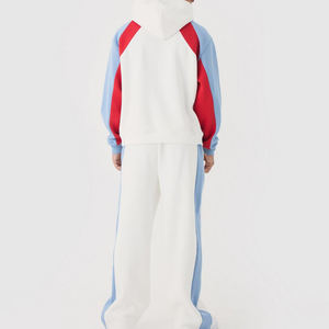 Survêtement de sport d'hiver pour homme, coupe classique, 100 % coton épais, design personnalisé OEM, style streetwear, vente en gros - Product Image 3