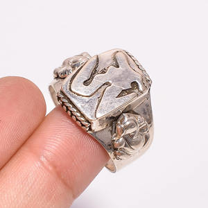 แหวนพลอยสีเงินสเตอร์ลิง925สไตล์คลาสสิกสำหรับวันครบรอบแต่งงานการหมั้นหรือของขวัญปาร์ตี้ - Product Image 3