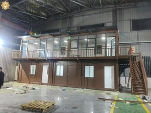 Nuevo Diseño <span class=keywords><strong>de</strong></span> <span class=keywords><strong>Casa</strong></span> Contenedor Desmontable <span class=keywords><strong>de</strong></span> 20 pies, Transpirable, Moderna y Fácil <span class=keywords><strong>de</strong></span> Construir, para Uso en Exteriores como Apartamento - Product Image 4