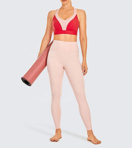 2025 personalizado impreso cómodo gimnasio Sujetador deportivo correr entrenamiento Jogging hombro Correa Yoga sujetador hecho por Isha industry - Product Image 6