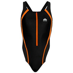 Traje de Baño de una Pieza con Cierre Frontal Sasha para Mujer, Ajuste Elástico, Sexy, Atlético, para Playa - Product Image 1