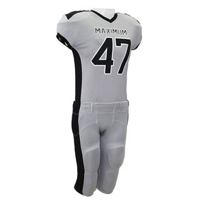 Nouvel ensemble d'uniformes de football américain en deux pièces fortement extensibles de B2B pour le jeu et l'entraînement - Product Image 6