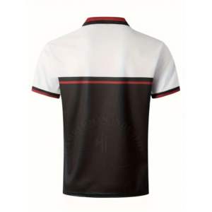 เสื้อโปโลกอล์ฟผู้ชายคุณภาพสูงเสื้อคอตตอน200gsm เสือปักลายหลวมทำจากโพลีเอสเตอร์ - Product Image 3