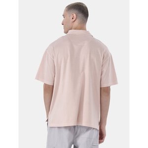 Novedad de verano, polos de manga corta para hombre, ropa de trabajo de Color sólido, Camiseta de algodón, jersey de solapa informal, ropa, Tops, azul y blanco - Product Image 4