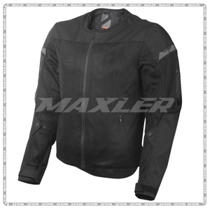 Veste de moto d'été pour femme approuvée CE avec doublure imperméable détachable et panneaux en maille respirante - Product Image 2