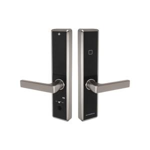 Manija de puerta electrónica Dormakaba M5 BLE (husillo de 8mm, puerta de hasta 90mm, espaciado 72) 13,56 MHz, negro-níquel - Product Image 1