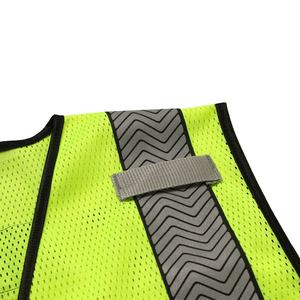 Gilet de sécurité réfléchissant avec logo personnalisé et multi-poches de haute qualité Construction industrielle en plein air Vêtements de travail de sécurité haute visibilité - Product Image 5