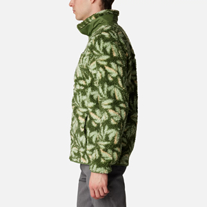 Best Sale High Quality Customized Reversible Winter Canvas Eco-Friendly Breathable Streetwear Outdoor <b>Sherpa</b> <b>Fleece</b> Jacket <b>Men</b> - Product Image 3