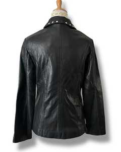 Chaqueta de Cuero Genuino de Invierno al por Mayor OEM, Personalizada con Bordado para Mujer, Talla Grande, con Opciones de Logotipo y Color Personalizados - Product Image 2