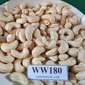 Anacardos listos para enviar W180 SANTIGO Kaju Badam libre de impuestos W180 anacardos - Product Image 1