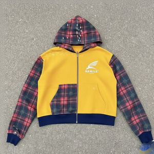 เสื้อฮู้ดผู้ชายขายดี ระบายอากาศได้ดี สไตล์โดดเด่น ผ้าฝ้าย 100% บุซับในกันหนาว ลายเรียบง่าย ผ้าฝ้ายผสม - Product Image 2