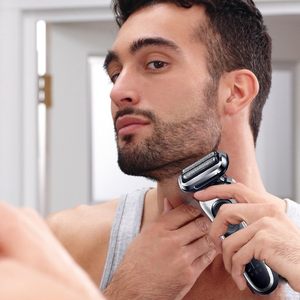 Cabezal de Repuesto para Afeitadora Eléctrica Mini, Triple Cuchilla, Lavable, para Cara, Cuerpo y Barba - Product Image 1