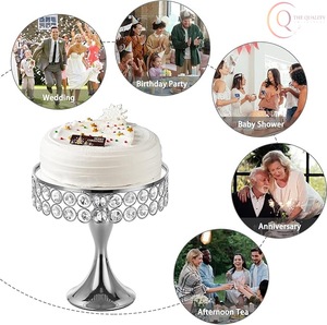 Soporte para Tartas de Metal Duradero con Calidad de Construcción Premium, Ideal para Exhibiciones de Panadería y Decoración de Eventos - Product Image 5