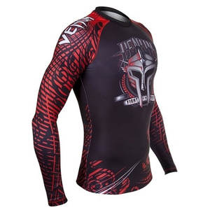 Transpirable BJJ Rash Guards para MMA Gym Training Personalizado HD Imprimir Sublimada Camisa Jiu Jitsu Kimono de Jiu Jitsu - Product Image 5