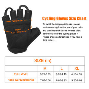 Gants de cyclisme de course respirants de haute qualité pour adultes Gants demi-doigts de protection d'escalade d'hiver - Product Image 6