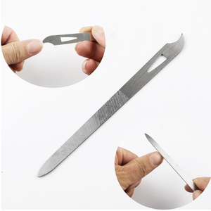 El cliente exige la mayoría de las limas de uñas que venden empuñaduras de una sola cara lima de uñas herramientas profesionales de manicura y pedicura lima de uñas - Product Image 1