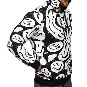 Sudadera con Capucha para Hombre de Alta Calidad con Estampado de Moda por Sublimación, Proceso de Lavado, Personalización al por Mayor, Sudaderas Impresas para Hombre - Product Image 5