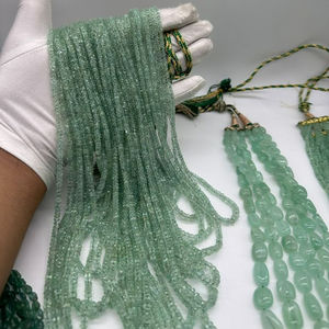 Perles Rondelle à facettes émeraude russe 3mm à 6mm pierres précieuses vertes naturelles en vrac pour la conception de bijoux - Product Image 4