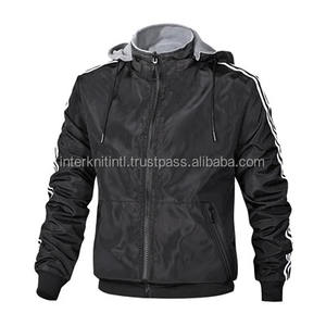 Chaqueta Bomber para Hombre, Reversible, Cortavientos, con Capucha, Corte Ajustado, Informal, para Negocios, Ropa Exterior Masculina - Product Image 2