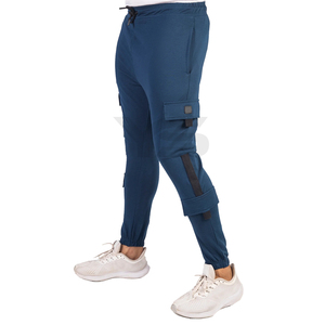 2024 printemps et été hommes décontracté mode survêtement léger jambe mince pantalon avec fonctionnalité multi-poches - Product Image 4