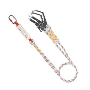 2025 berkualitas tinggi seluruh tubuh poliester memanjat jatuh perlindungan keselamatan <span class=keywords><strong>Harness</strong></span> dengan koneksi cepat gesper dan CE bersertifikat Lanyard - Product Image 1