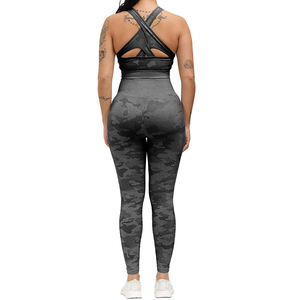 Nouvel Arrivage 2025 – Ensemble de Yoga Grande Taille pour Femme, Design Personnalisé, Couleur et Taille au Choix, Haute Qualité, Faible MOQ, Respirant, Séchage Rapide 2 - Product Image 6