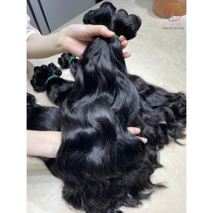 ผมดิบมัดจากเวียดนามแบบไม่ผ่านกระบวนการเส้นผมจากธรรมชาติ - Product Image 2