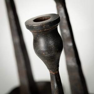 Portavelas de Hierro Forjado Estilo Rústico, Soporte para Velas de Metal Decorativo en Tamaños Pequeño, Mediano y Grande, Modelos de Decoración Navideña - Product Image 2