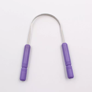Medical-Grade Stainless Steel Tongue <b>Cleaner</b> Oral Hygiene Care Tool with Coating for Fresh Breath <b>Dental</b> <b>Cleaner</b> Tool - Product Image 3