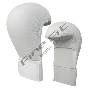 ถุงมือคาราเต้ใส่สบายออกแบบได้ตามต้องการผลิตในปากีสถาน - Product Image 1