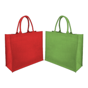 Bolsas de yute de compras de alta calidad, patrón de tela personalizado, Color pequeño, origen crudo, India - Product Image 3