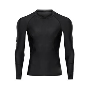Qualité supérieure OEM Hommes Rash Guard Sublimation Imprimé Spandex Gym Fitness Surf Plongée Sportswear Pour Arts Martiaux Surf - Product Image 6
