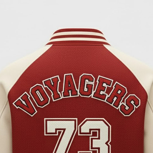 Chaquetas Varsity de Lana Bordadas en Chenilla Más Vendidas, Chaqueta Varsity de Béisbol de Manga Larga para Hombre - Product Image 4