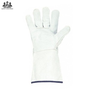 Meilleurs gants de soudage en cuir vintage, résistants à la chaleur, respirants, écologiques, sur mesure, faible MOQ - Product Image 3