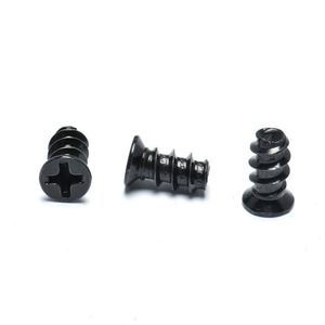 Vis autotaraudeuses en acier inoxydable 304, nickelées et zinguées sur mesure, M1-M6, pour l'assemblage et la réparation d'ordinateurs portables - Product Image 1