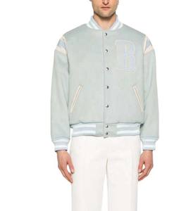 เสื้อแจ็คเก็ตวาร์ซิตี้ขนสัตว์แท้สำหรับผู้ชาย คุณภาพสูง สวมใส่สบายในฤดูหนาว แขนยาว ไซส์ใหญ่ ขายส่ง - Product Image 4