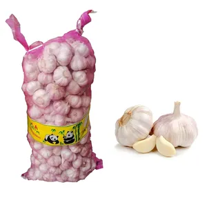 Reiner weißer frischer Knoblauch Knoblauch