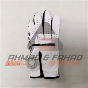 Guante de golf de mano izquierda a precio de fábrica Guantes de golf de cuero Cabretta con logotipo personalizado de alta calidad - Product Image 6