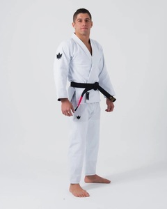 Kimono de Jiu Jitsu Brasileño, 100% Algodón, Antiencogimiento, Ligero, Elástico, Transpirable, con Logotipo Frontal, Conjuntos Personalizados, Profesional - Product Image 6