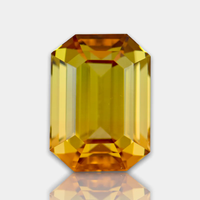 Piedra Preciosa de Amatista Sintética Creada en Laboratorio, Corte Esmeralda Impecable de 8.43 CT, Cambio de Color, Tanzania, Excelente, Suelta, 13.5x9.9x7.9mm