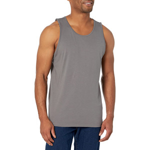 Venta caliente de los hombres Tank Tops Último estilo Fitness Singlet para adultos Tela de poliéster de verano con estampado decorativo - Product Image 4