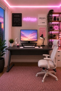Escritorio para Computadora, Escritorio de Oficina, Escritorio para Juegos, Escritorio para Oficina en Casa, Mesa para Computadora, Escritorio para PC, Estación de Trabajo, Escritorio de Estudio, Escritorio para Escribir - Product Image 2