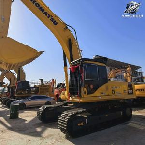 Excavatrice Komatsu PC360 d'occasion, 35 tonnes, godet de 1,6 m³, marque japonaise, originale, grande excavatrice sur chenilles, faible nombre d'heures, certifiée CE, d'occasion - Product Image 5