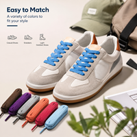 Lacets plats tissés en polyester couleur unie pour baskets et chaussures décontractées, 6mm 8mm 10mm, vente en gros, OEM ODM Mingjia